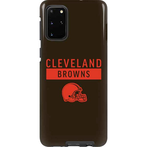 NFL Cleveland Browns Brown Performance Series Galaxy S20 Plus Pro Case
