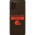 NFL Cleveland Browns Brown Performance Series Galaxy S20 Plus Skin