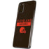 NFL Cleveland Browns Brown Performance Series Galaxy S20 Plus Skin