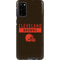 NFL Cleveland Browns Brown Performance Series Galaxy S20 Pro Case