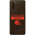 NFL Cleveland Browns Brown Performance Series Galaxy S20 Skin