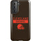 NFL Cleveland Browns Brown Performance Series Galaxy S21 5G Pro Case
