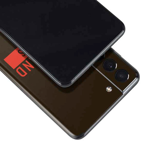 NFL Cleveland Browns Brown Performance Series Galaxy S21 5G Skin