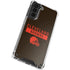 NFL Cleveland Browns Brown Performance Series Galaxy S21 Plus 5G Clear Case