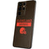 NFL Cleveland Browns Brown Performance Series Galaxy S21 Ultra 5G Skin