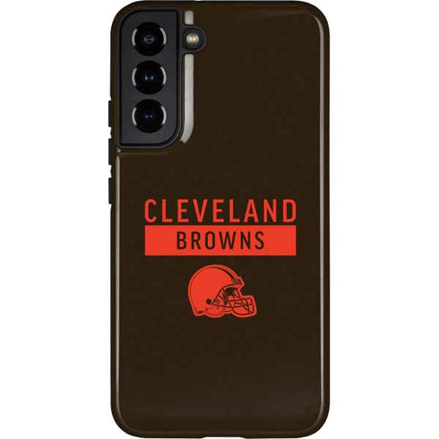 NFL Cleveland Browns Brown Performance Series Galaxy S22 Plus Pro Case