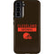 NFL Cleveland Browns Brown Performance Series Galaxy S22 Plus Pro Case