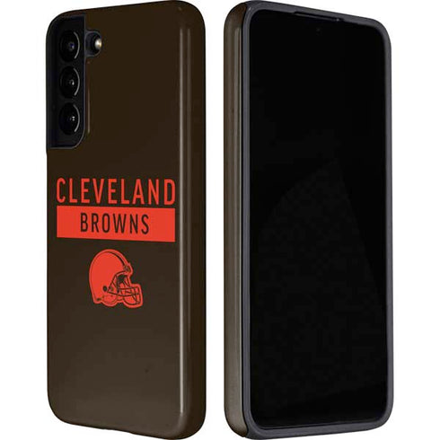 NFL Cleveland Browns Brown Performance Series Galaxy S22 Plus Pro Case