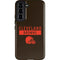 NFL Cleveland Browns Brown Performance Series Galaxy S22 Pro Case