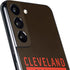 NFL Cleveland Browns Brown Performance Series Galaxy S22 Skin