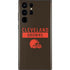 NFL Cleveland Browns Brown Performance Series Galaxy S22 Ultra Skin