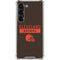 NFL Cleveland Browns Brown Performance Series Galaxy S23 Clear Case