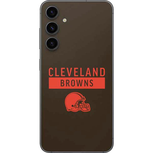 NFL Cleveland Browns Brown Performance Series Galaxy S23 FE Skin