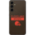 NFL Cleveland Browns Brown Performance Series Galaxy S23 FE Skin