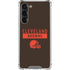 NFL Cleveland Browns Brown Performance Series Galaxy S23 Plus Clear Case