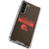 NFL Cleveland Browns Brown Performance Series Galaxy S23 Plus Clear Case