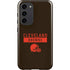 NFL Cleveland Browns Brown Performance Series Galaxy S23 Plus Pro Case