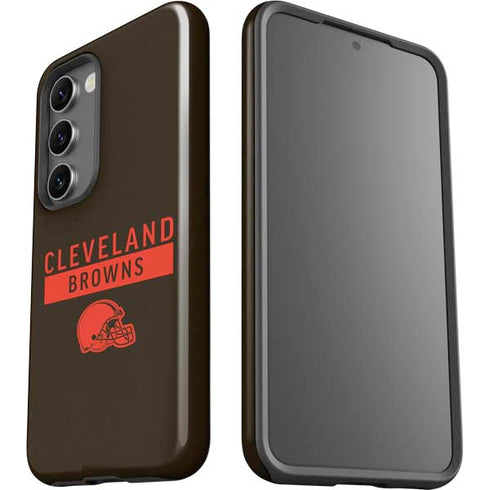 NFL Cleveland Browns Brown Performance Series Galaxy S23 Pro Case