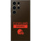 NFL Cleveland Browns Brown Performance Series Galaxy S23 Ultra Skin