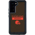 NFL Cleveland Browns Brown Performance Series Galaxy S23 Waterproof Case
