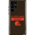 NFL Cleveland Browns Brown Performance Series Galaxy S24 Ultra Impact Case
