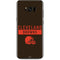 NFL Cleveland Browns Brown Performance Series Galaxy S8 Skin