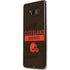 NFL Cleveland Browns Brown Performance Series Galaxy S8 Skin