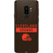 NFL Cleveland Browns Brown Performance Series Galaxy S9 Plus Skin