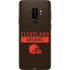 NFL Cleveland Browns Brown Performance Series Galaxy S9 Plus Skin