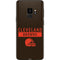 NFL Cleveland Browns Brown Performance Series Galaxy S9 Skin