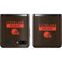 NFL Cleveland Browns Brown Performance Series Galaxy Z Flip Skin