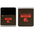 NFL Cleveland Browns Brown Performance Series Galaxy Z Flip3 5G Skin