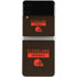 NFL Cleveland Browns Brown Performance Series Galaxy Z Flip3 5G Skin