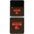 NFL Cleveland Browns Brown Performance Series Galaxy Z Flip4 5G Skin