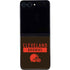 NFL Cleveland Browns Brown Performance Series Galaxy Z Flip5 5G Skin
