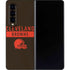 NFL Cleveland Browns Brown Performance Series Galaxy Z Fold4 5G Skin