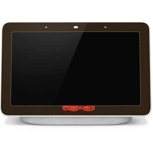 NFL Cleveland Browns Brown Performance Series Google Home Hub Skin