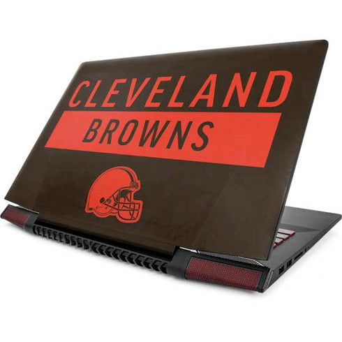 NFL Cleveland Browns Brown Performance Series Lenovo IdeaPad Skin