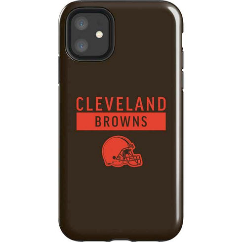 NFL Cleveland Browns Brown Performance Series iPhone 11 Impact Case