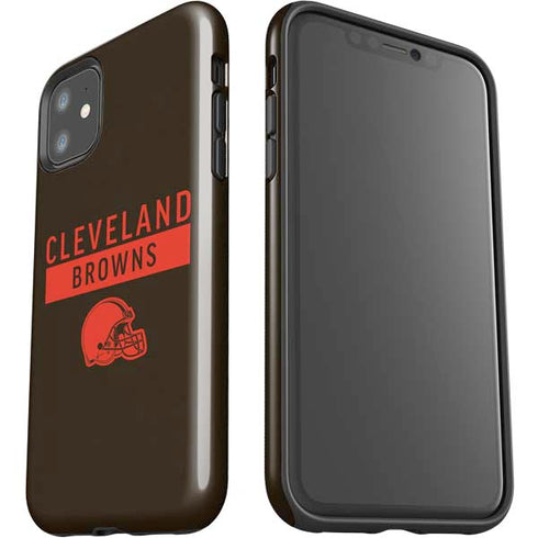 NFL Cleveland Browns Brown Performance Series iPhone 11 Impact Case