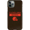 NFL Cleveland Browns Brown Performance Series iPhone 11 Pro Lite Case