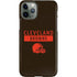 NFL Cleveland Browns Brown Performance Series iPhone 11 Pro Lite Case