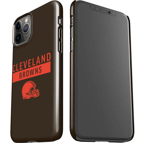 NFL Cleveland Browns Brown Performance Series iPhone 11 Pro Lite Case
