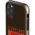 NFL Cleveland Browns Brown Performance Series iPhone 11 Pro Max Impact Case