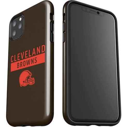 NFL Cleveland Browns Brown Performance Series iPhone 11 Pro Max Impact Case