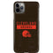 NFL Cleveland Browns Brown Performance Series iPhone 11 Pro Max Lite Case