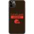 NFL Cleveland Browns Brown Performance Series iPhone 11 Pro Max Skin
