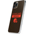 NFL Cleveland Browns Brown Performance Series iPhone 11 Pro Skin
