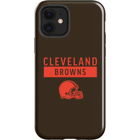 NFL Cleveland Browns Brown Performance Series iPhone 12 Impact Case