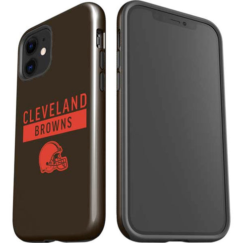 NFL Cleveland Browns Brown Performance Series iPhone 12 Impact Case